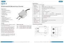 Differential pressure transmitter YD36 - 2