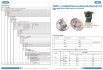 Differential pressure transmitter YUNYI 3051 - 6