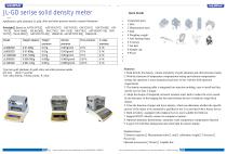 Digital density meter JL-GD - 2