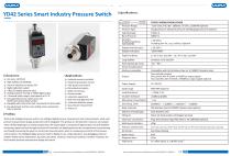 Electronic pressure switch YUNYI YD42 - 2