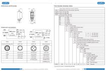 Electronic pressure switch YUNYI YD42 - 3