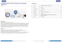 Leak calibrator YX-2001C - 2