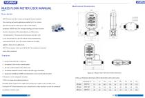 Mass flow meter - 2