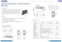 Mass flow meter MF4000 - 2