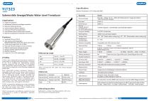 Piezoresistive level transmitter YLT323 - 2