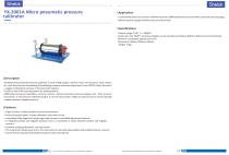 Pressure calibrator XY-2001A - 2