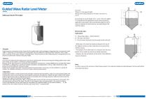 Radar level sensor - 2