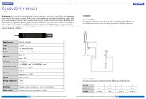 RS-485 conductivity sensor CS37 series - 2