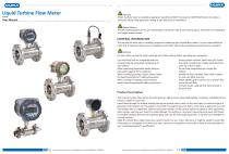 Turbine flow meter - 2