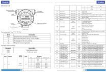 Turbine flow meter YFT - 11