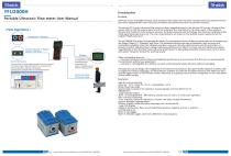 Ultrasonic flow meter YFU2000H - 2