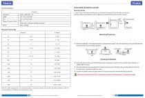 Vortex flow meter YFV - 4