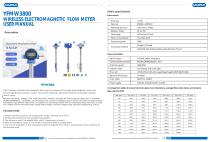 YUNYI Wireless Plug-in Electromagnetic Flowmeter-2