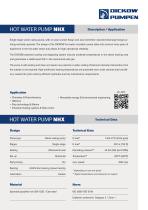 HOT WATER PUMP NHX-2