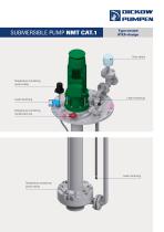SUBMERSIBLE PUMP WITH MAGNETIC COUPLING  NMT+SPECIAL DESIGN FOR ZONE 0-4