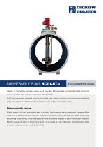 SUBMERSIBLE PUMP NCT + SPECIAL DESIGN FOR ZONE 0-5