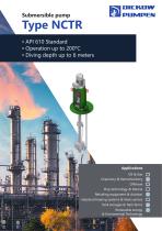Submersible pump Type NCTR-1