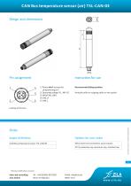 CAN Bus temperature sensor (air) TSL-CAN-03 - 2