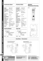 Evaluation instrument TK-315 With 4 limit contacts (NO-contacts)-2