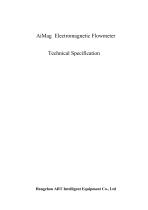 AiMag Electromagnetic Flowmeter Technical Specification-1