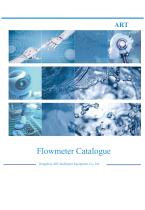 Flowmeter Catalogue - 1