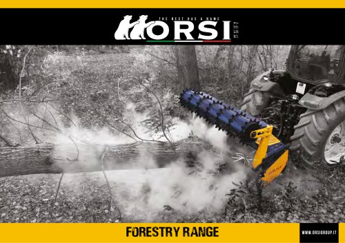 FORESTRY RANGE MULCHERS