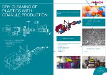 DRY CLEANING OF PLASTICS WITH GRANULE PRODUCTION-1
