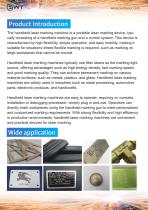 Handheld laser marker DB-20H - 2