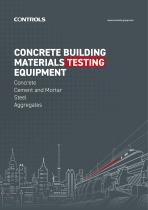 CONCRETE BUILDING MATERIALS TESTING EQUIPMENT