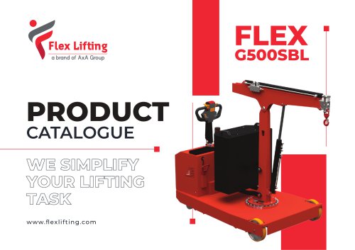 FLEX G500SBL WITH CONTROL LEVERS