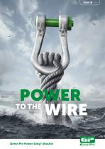 Green Pin Power Sling® Shackle-1