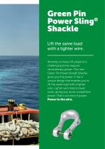 Green Pin Power Sling® Shackle-3