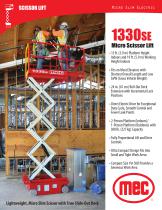 1330SE  Micro Scissor Lift-1