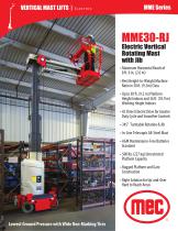 MME30-RJ  Electric Vertical  Rotating Mast  with Jib-1