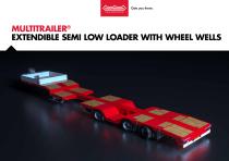 Nooteboom Extendible Semi low-loader with wheelwells-1