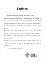 Hydraulic Breaker Operation Manual & Parts List-3