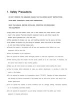 Hydraulic Breaker Operation Manual & Parts List-4