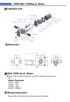 Chenhui MPB1000+750W Servo Motor-2