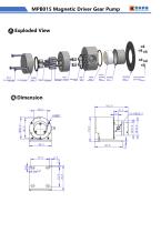 MPB015 Magnetic Driver Gear Pump-2