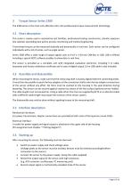 Instruction manual and data sheet Torque Sensor Series 2300-8