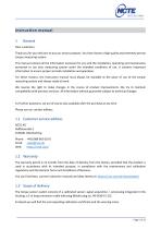 Instruction manual and data sheet Torque Sensor Series 5000-5