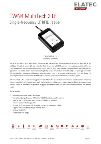 TWN4 MultiTech 2 LF