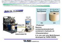 Oil Cleaner for Hydraulic Systems - 13