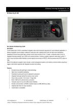 SZ KEHANG Navigation radar control keyboard KH-Radar-Key-01-480-1