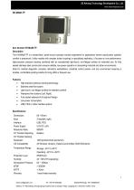 SZ KEHANG Panel Mount Waterproof Stainless Steel Touchpad KH-MA80-TP-1
