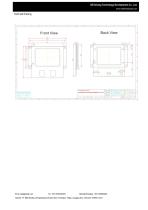 SZ KEHANG Panel Mount Waterproof Stainless Steel Touchpad KH-MA80-TP-2