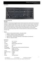 SZ KEHANG Rugged Mechanical Switch Keyboard KH-K107-418 -1