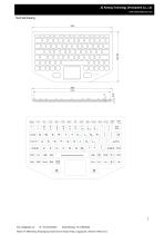 SZ KEHANG Ruggedized Keyboard KH-K91-285TP -2