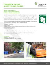 CURBSIDE TRASH & RECYCLING CARTS - 1