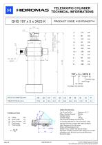 TELESCOPIC CYLINDER